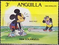 Anguilla 1984 Walt Disney 3 ¢ Multicolor Scott 561. Anguilla 1984 Scott 561 Olympic Games Los Angeles. Uploaded by susofe